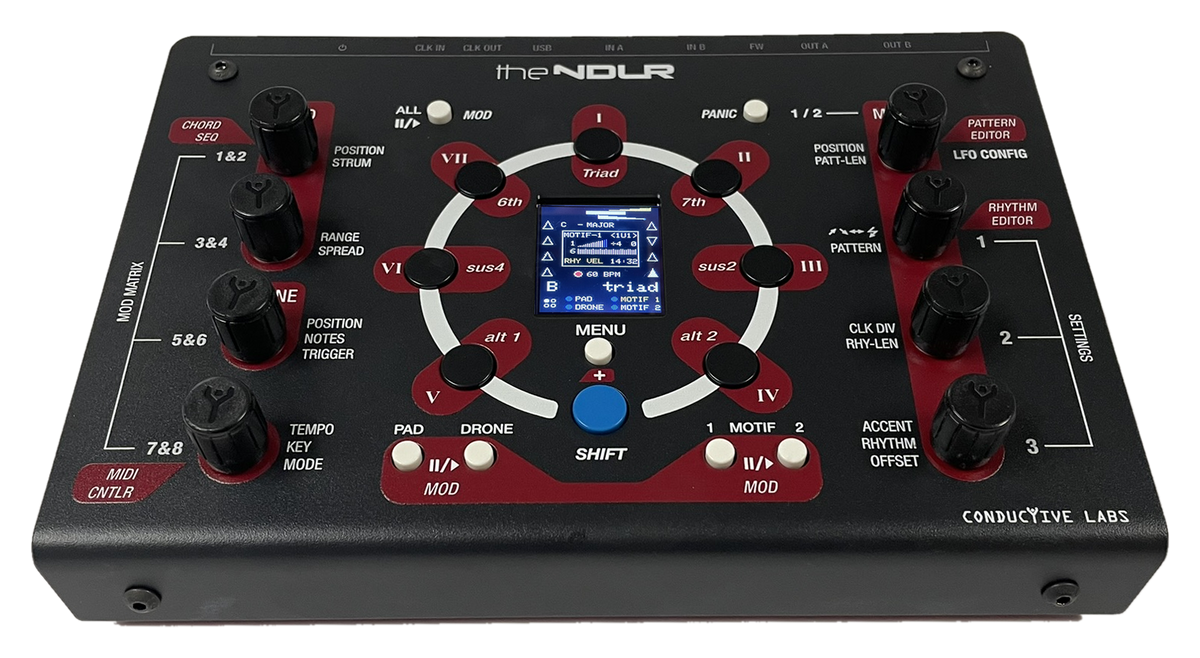 The NDLR Rev2 angled view