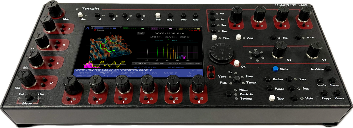 Terrain Synth angled view