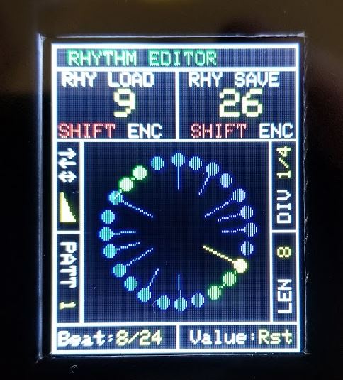 The NDLR Four Part Polyphonic Sequenced MIDI Arpeggiator